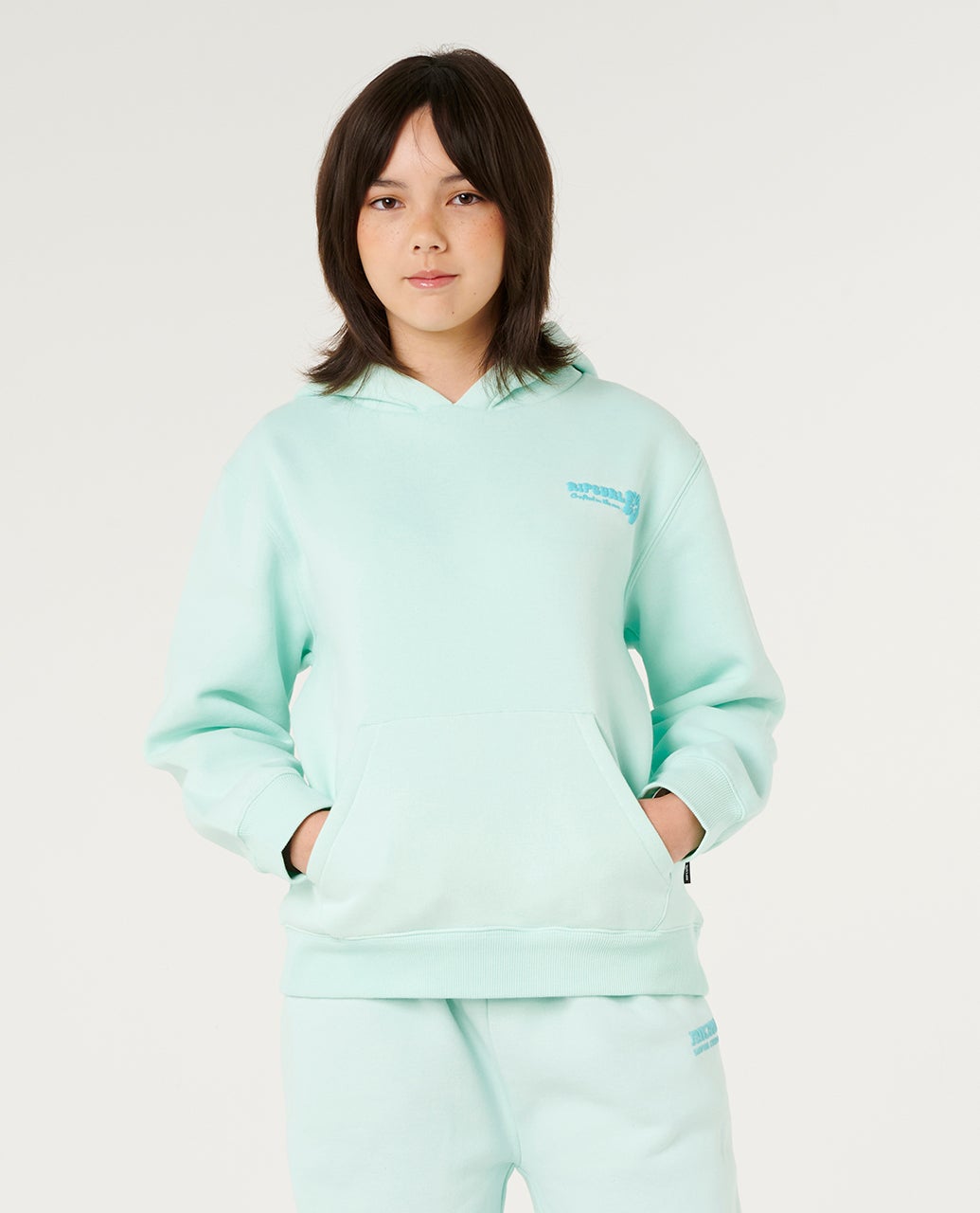 Hibiscus Heat Logo Hood - Kids – Rip Curl