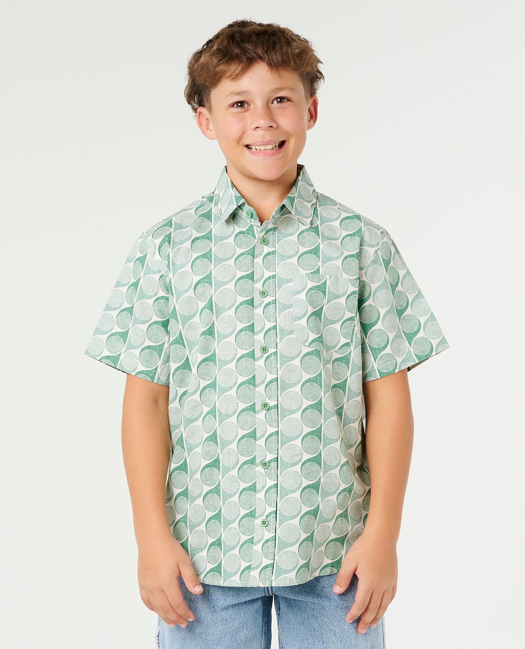 Artist of the Search Yardy Short Sleeve Shirt- Kids – Rip Curl