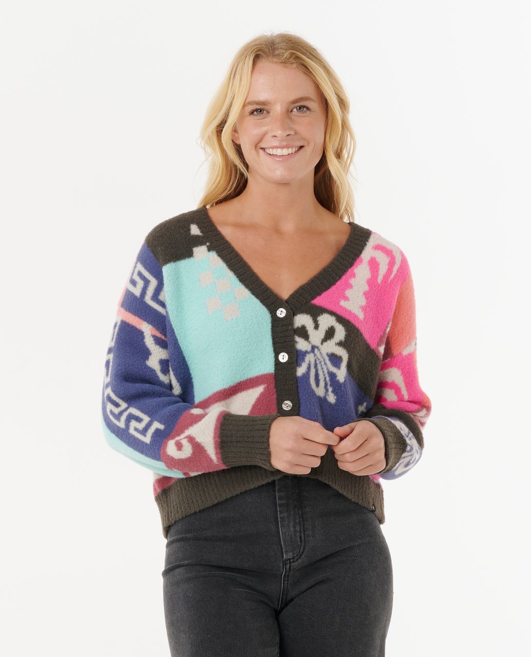 Keepsakes Jacquard Cardigan – Rip Curl