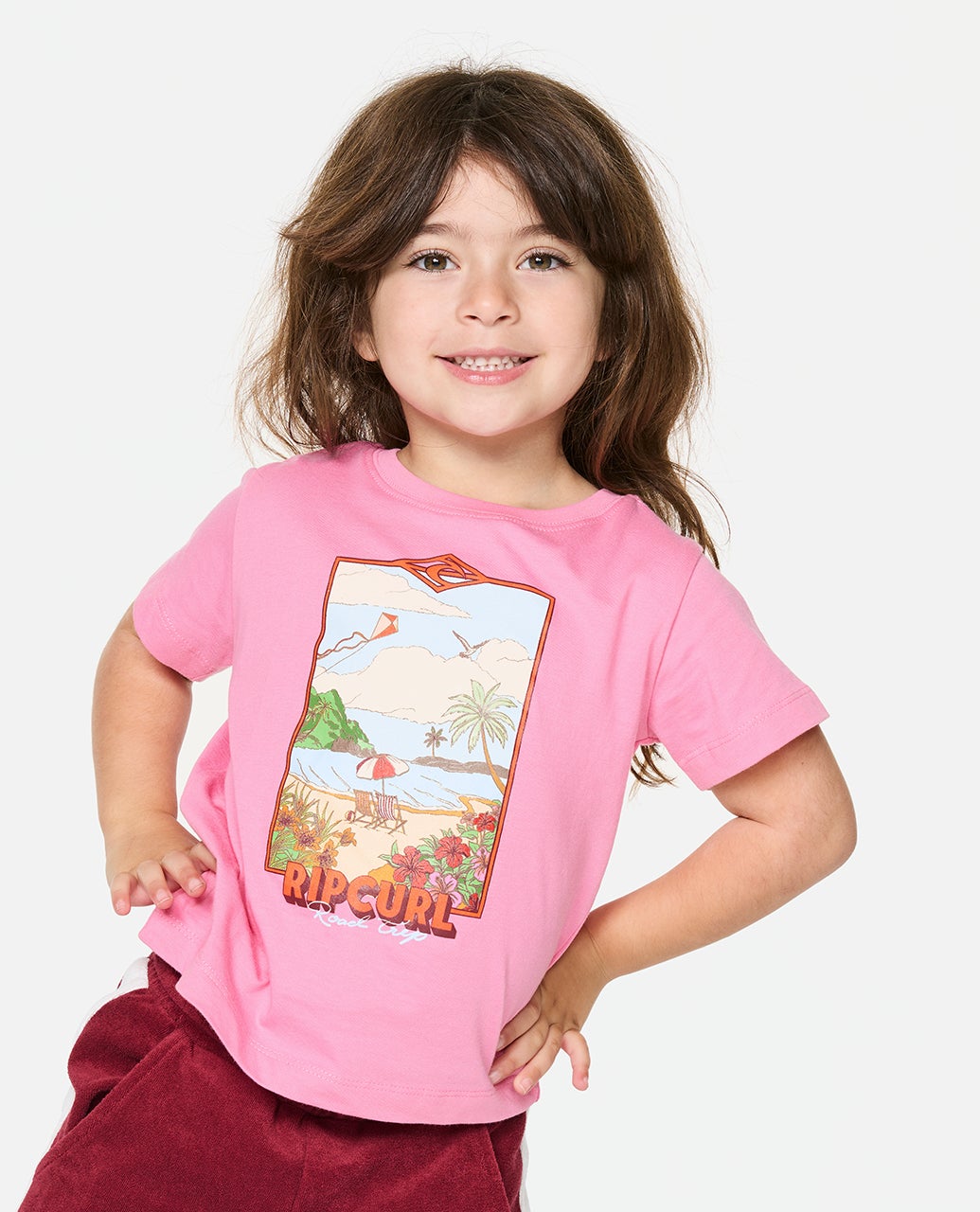 ｒｉｐページ Surf Vista Tee - Kids – Rip Curl