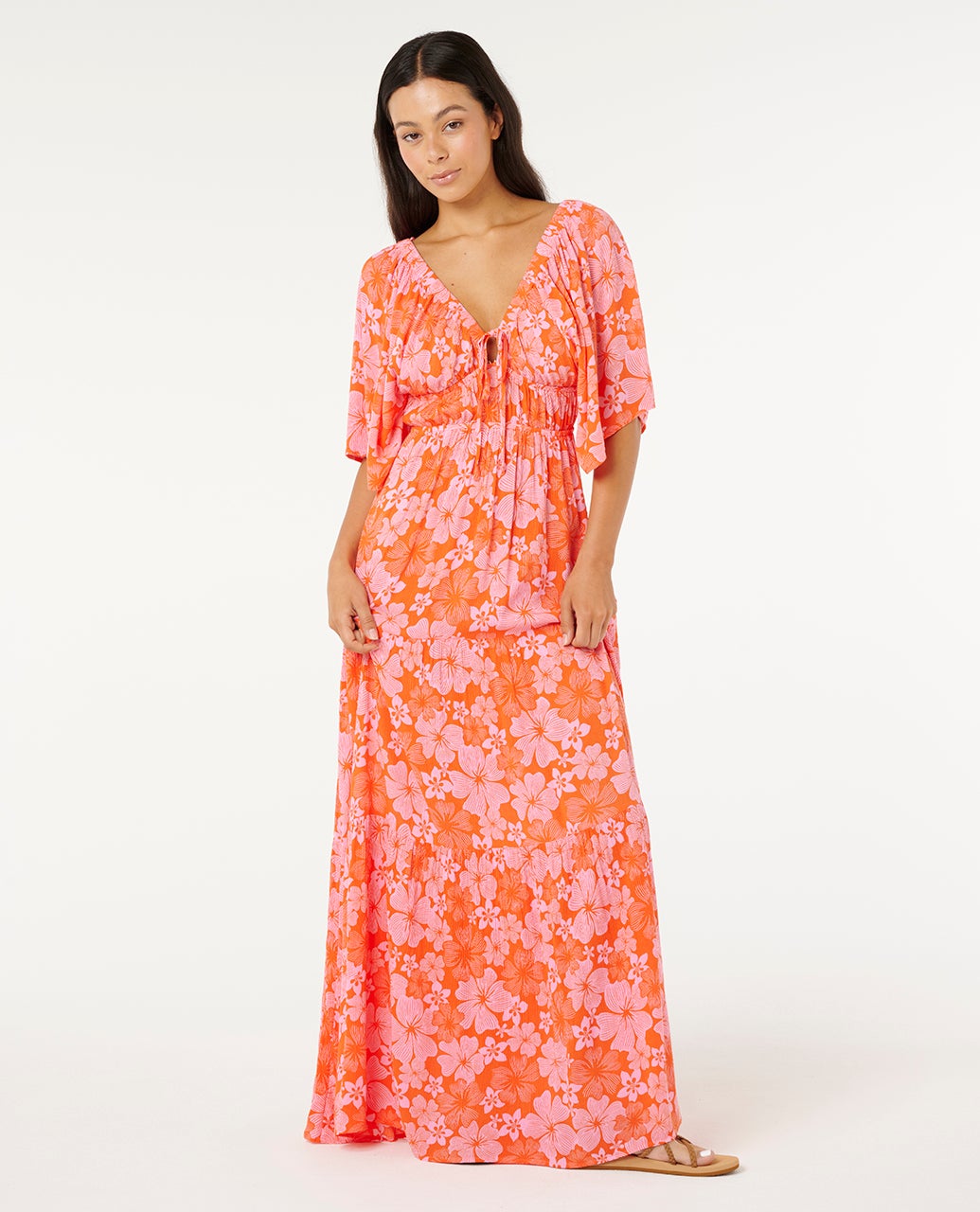 Rip Curl Aloha State Womens Maxi Dress - Red