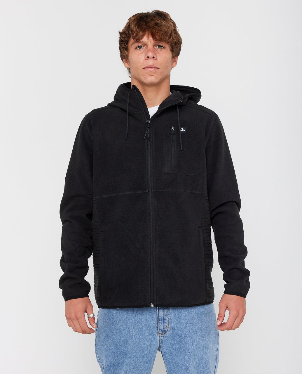 Departed Polar Fleece Zip Through Jacket – Rip Curl