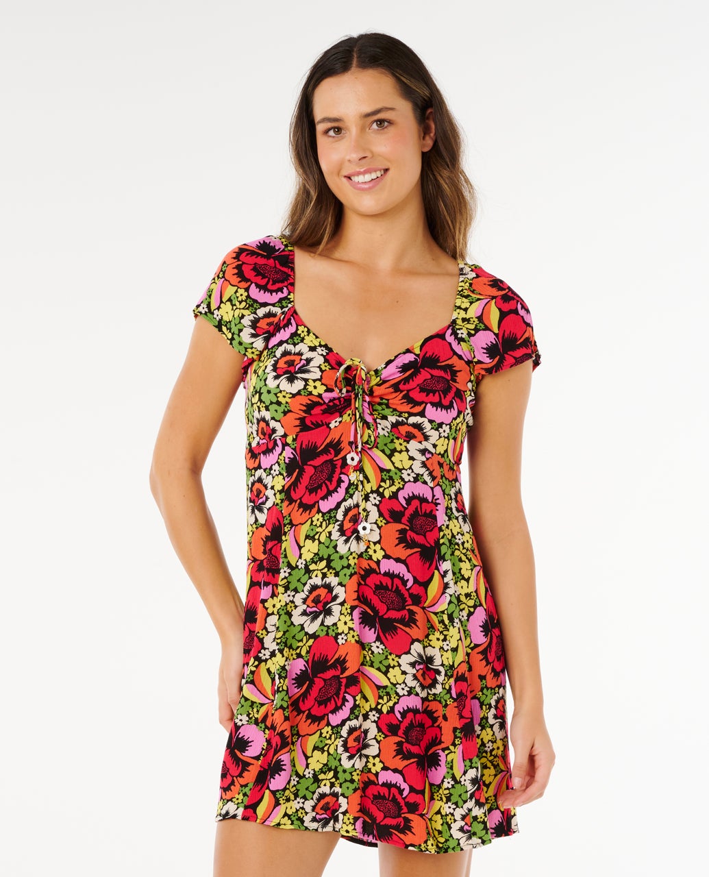 Rip Curl Blooming Minidress at Nordstrom, Size Medium