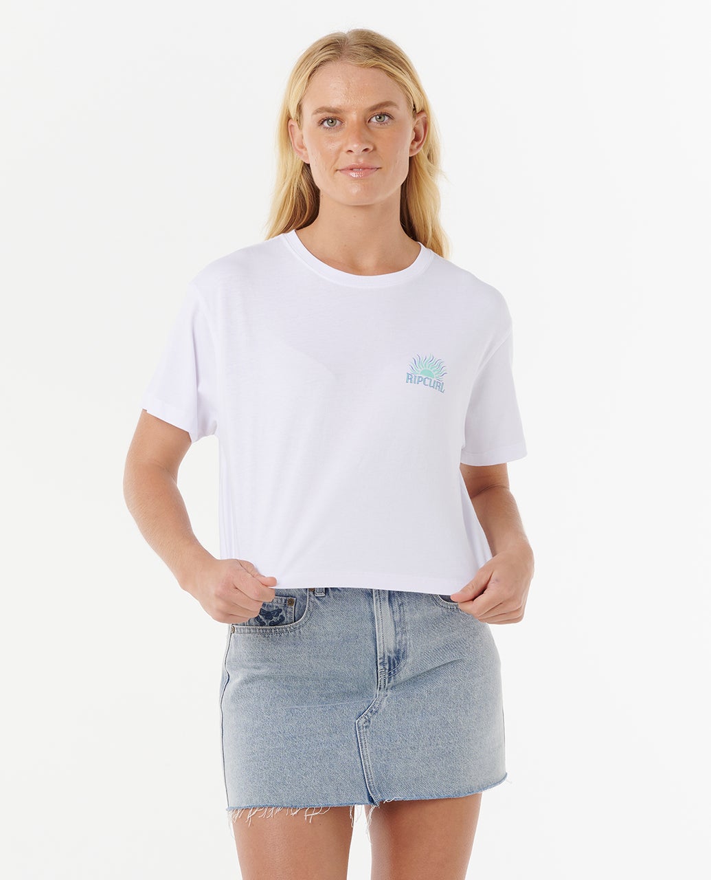Sunrise Crop Tee – Rip Curl