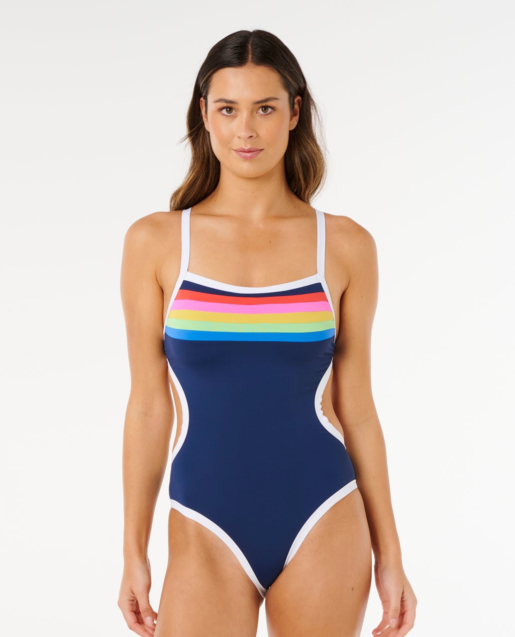 Surf Stripe Cheeky One Piece Swimsuit – Rip Curl