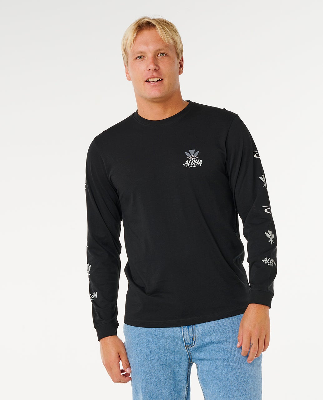 トップス aloha.gmtdp Aloha Stronger Together T-Shirt | Men's Navy Blue Crewneck