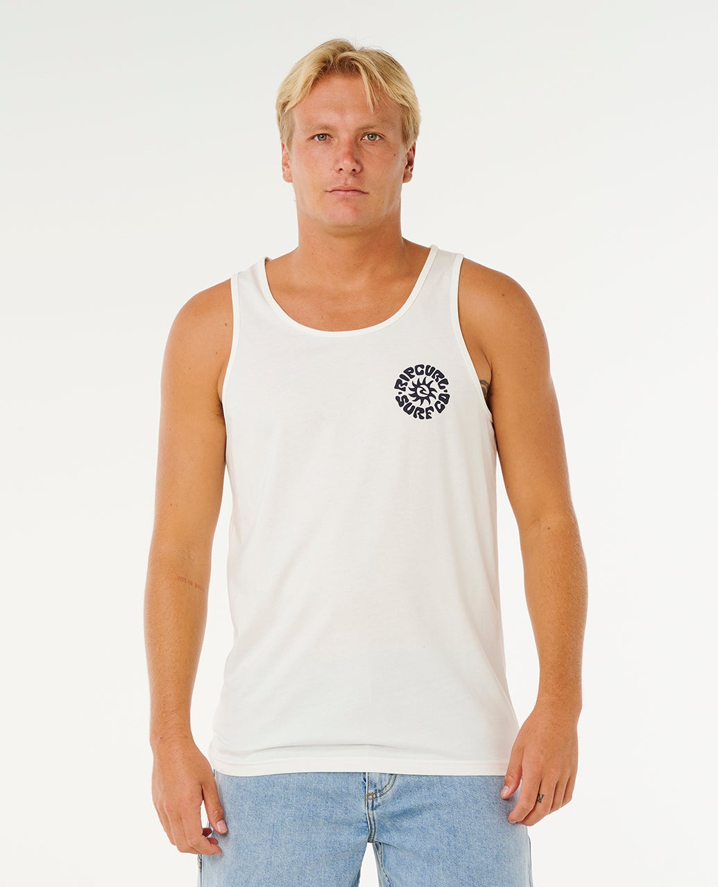 リミフゥ　20/-C Plain Stitch Chest Slit Tank Pacific Rinse Tank – Rip Curl