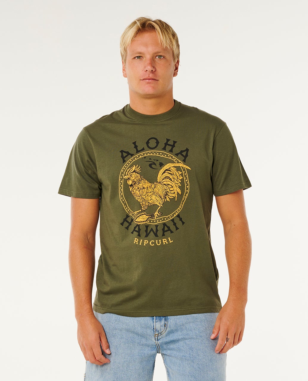Aloha Hawaii Rooster Relaxed Tee – Rip Curl