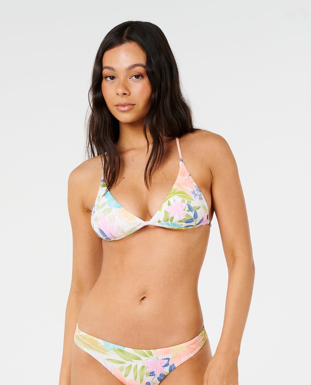Catalina Island Cross Back Triangle Bikini Top – Rip Curl