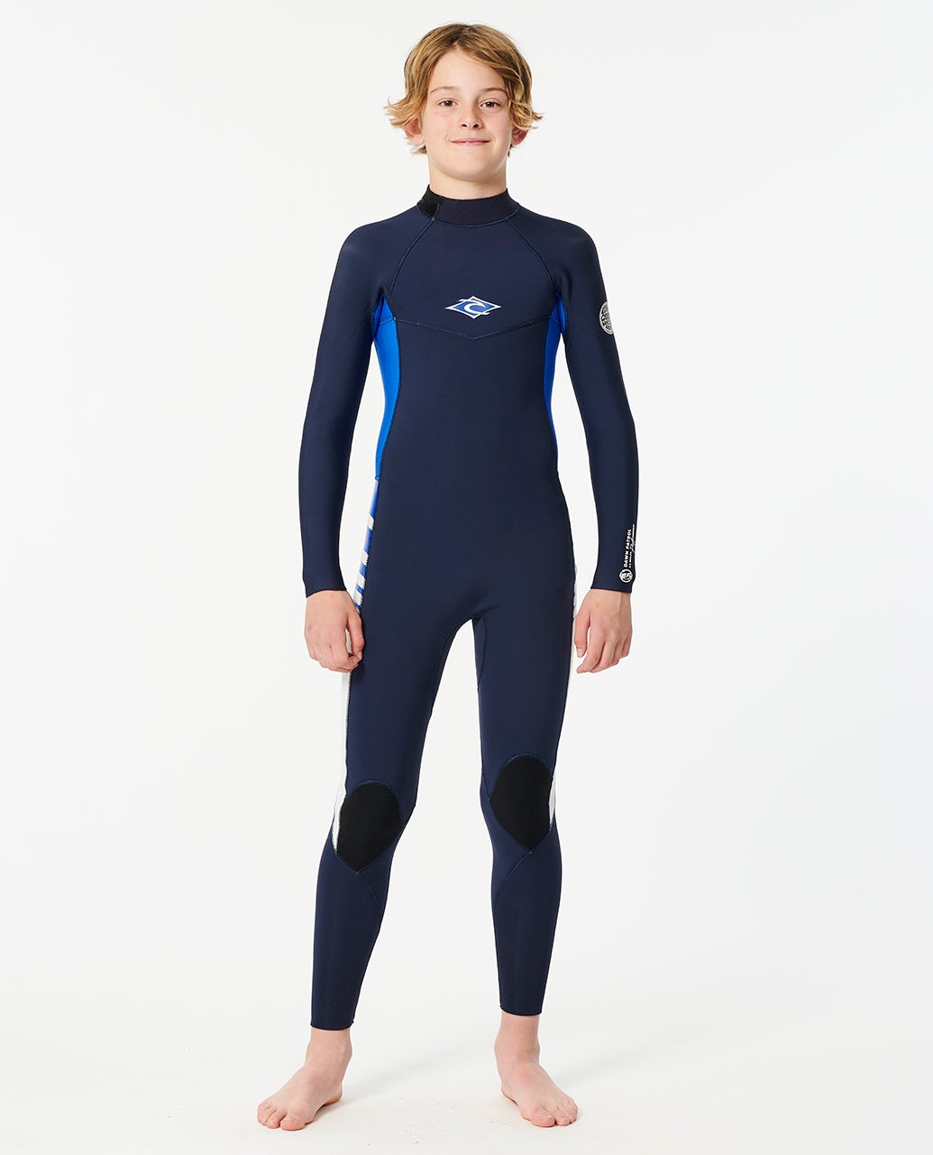 Junior Dawn Patrol Back Zip 3/2 Wetsuit – Rip Curl