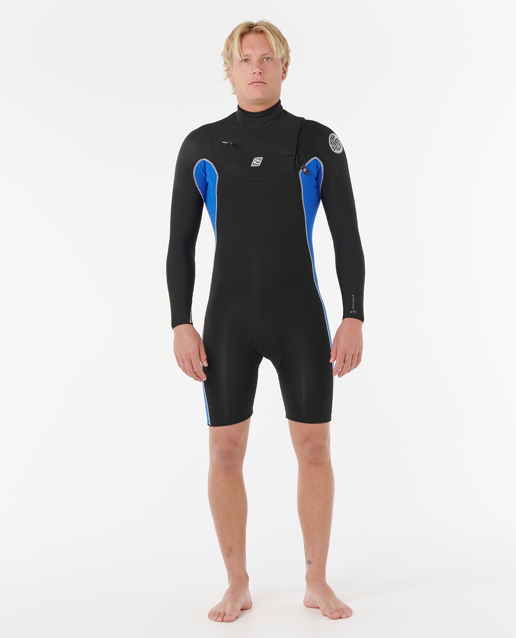 Mens Dawn Patrol 2/2 Long Sleeve Chest Zip Springsuit – Rip Curl