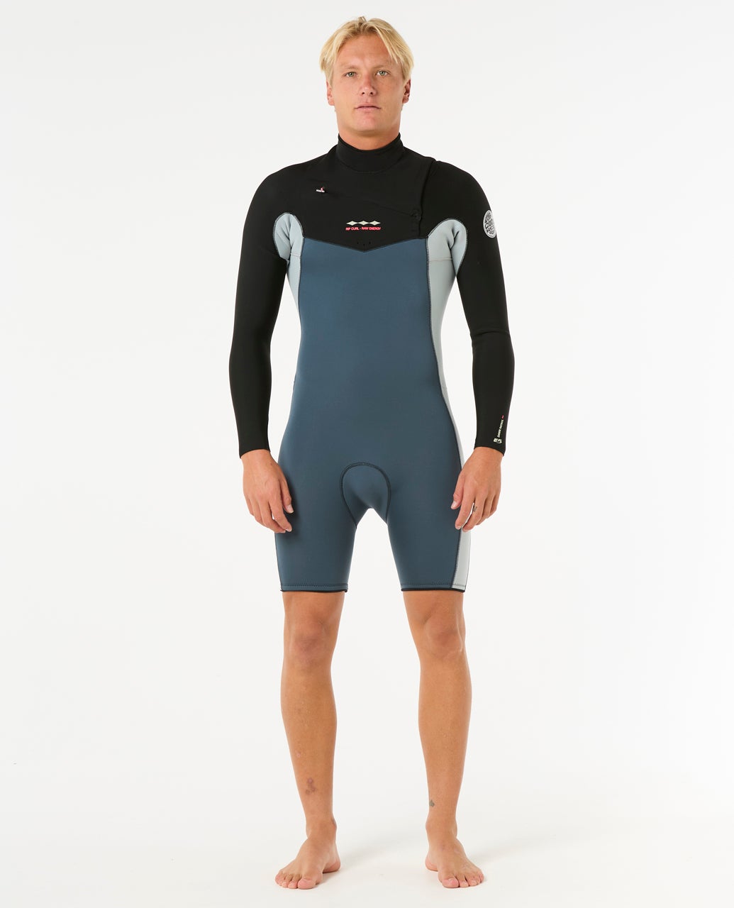 Mens Dawn Patrol 2/2 Long Sleeve Chest Zip Springsuit – Rip Curl