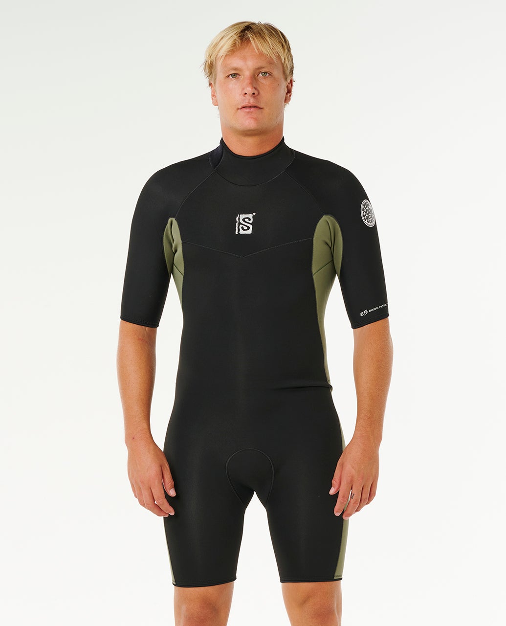 Mens Dawn Patrol 2mm Back Zip Springsuit – Rip Curl
