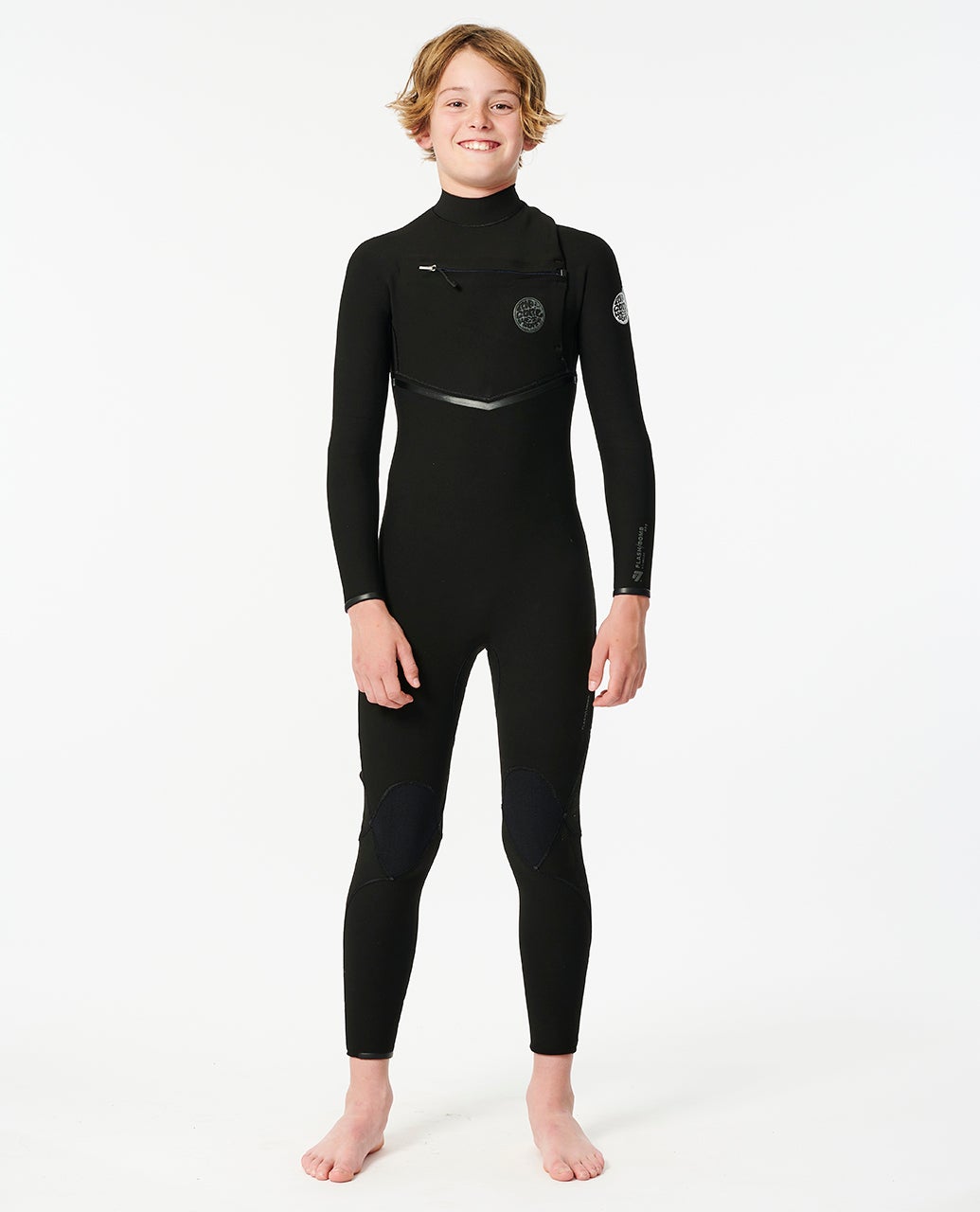 Kids Flashbomb 3/2 Chest Zip Wetsuit – Rip Curl