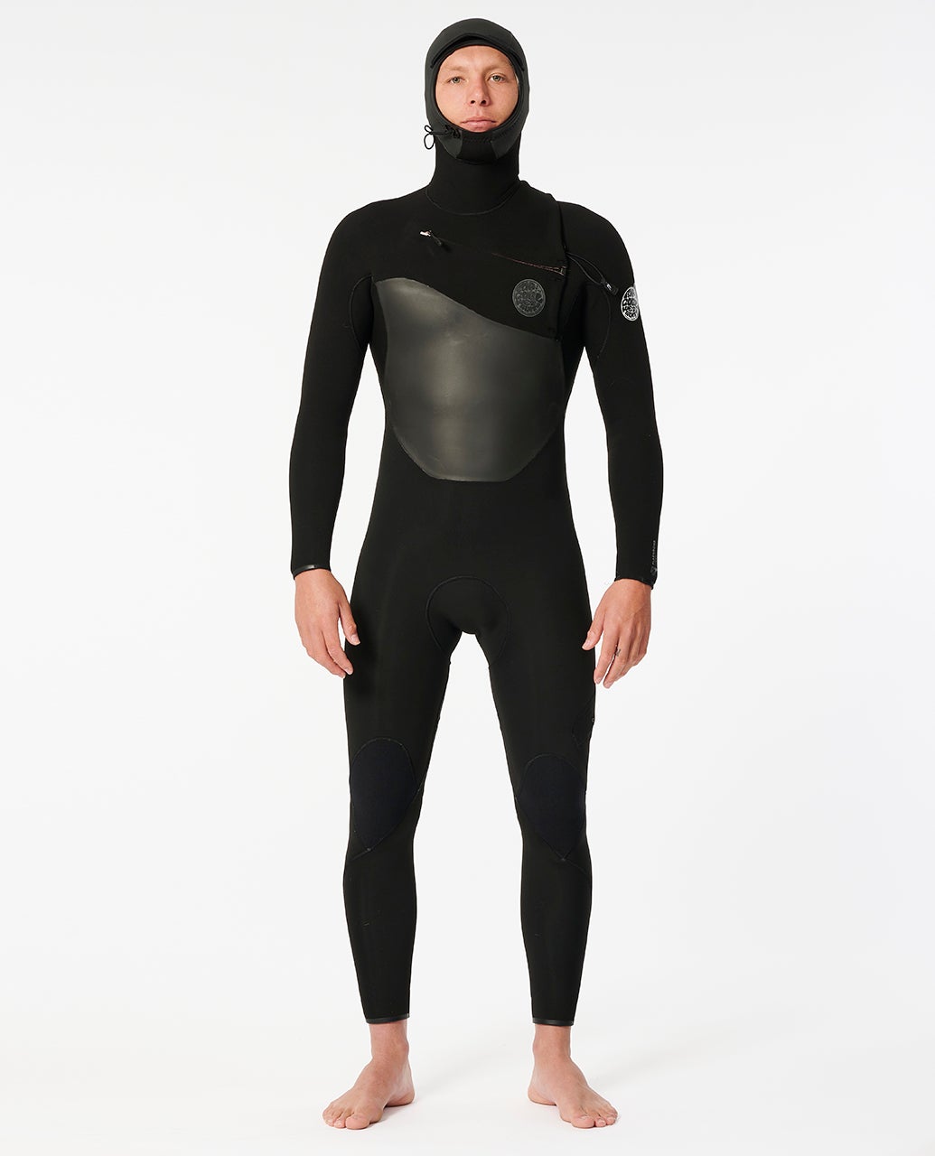 Rip Curl 6/4mmセミドライ E5 flash bom Flashbomb 6/4 Hooded Chest Zip Fullsuit Wetsuit – Rip Curl