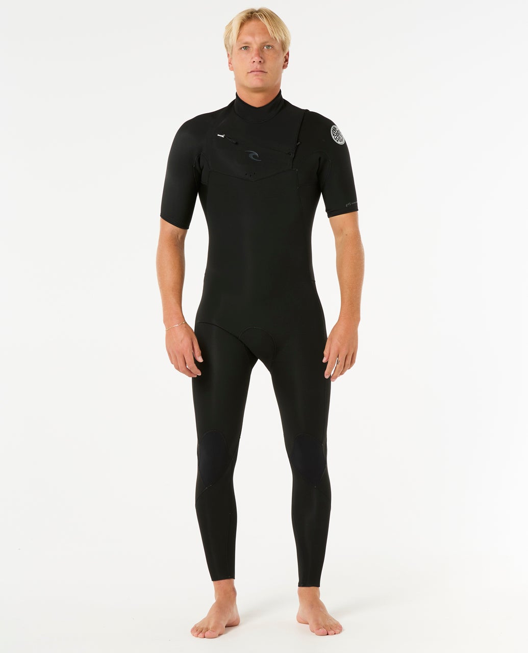 Mens Dawn Patrol 2/2 Short Sleeve Chest Zip Wetsuit – Rip Curl