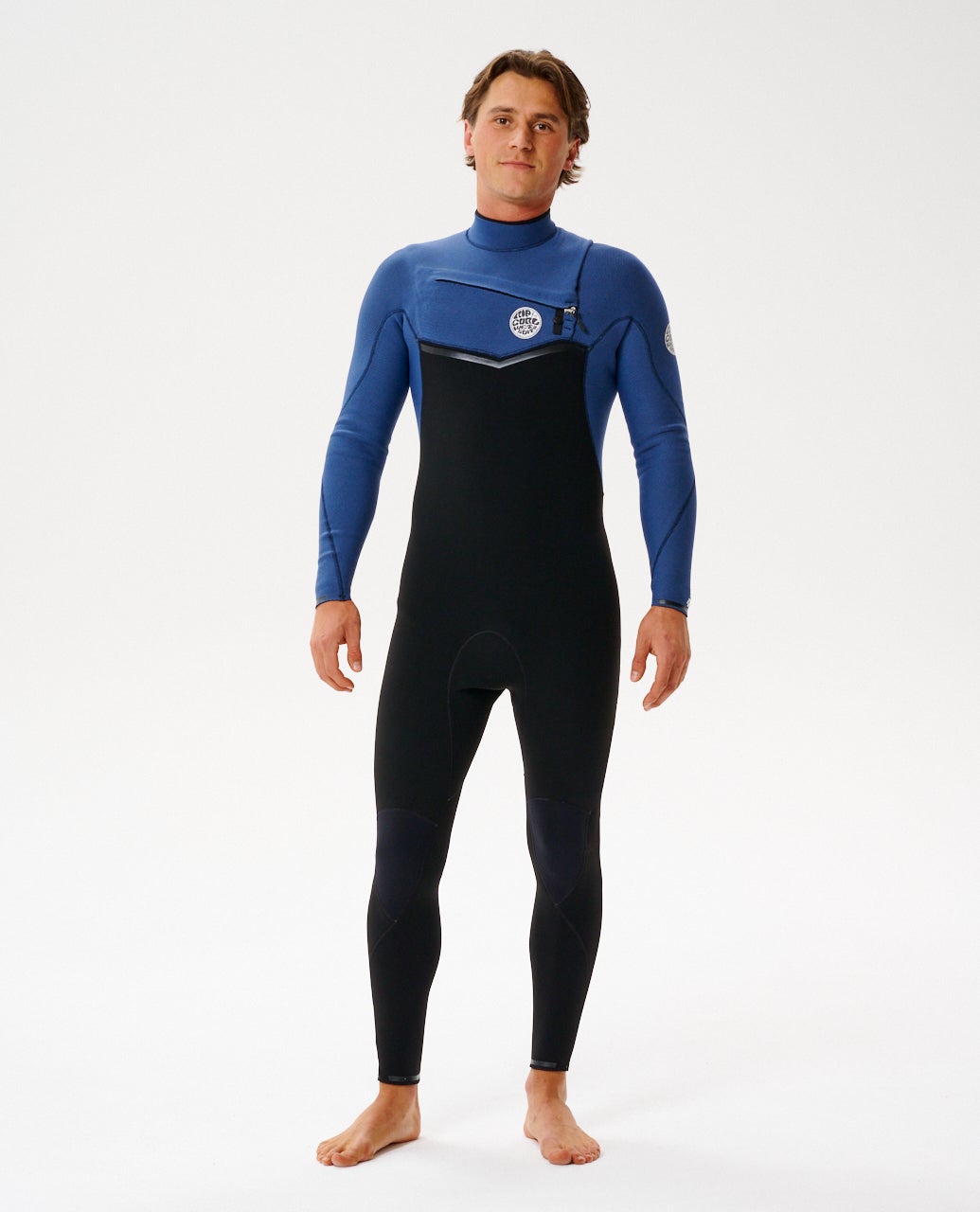 Rip Curl ジャージフルスーツ 青/黒 E-Bomb 3/2 Chest Zip Wetsuit – Rip Curl