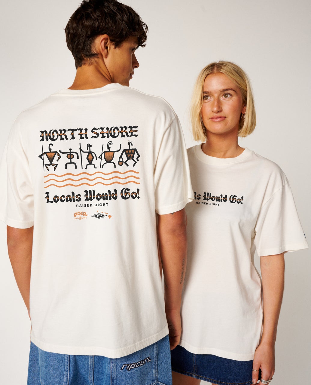 Locals Would Go Flood Relief Tee – Rip Curl