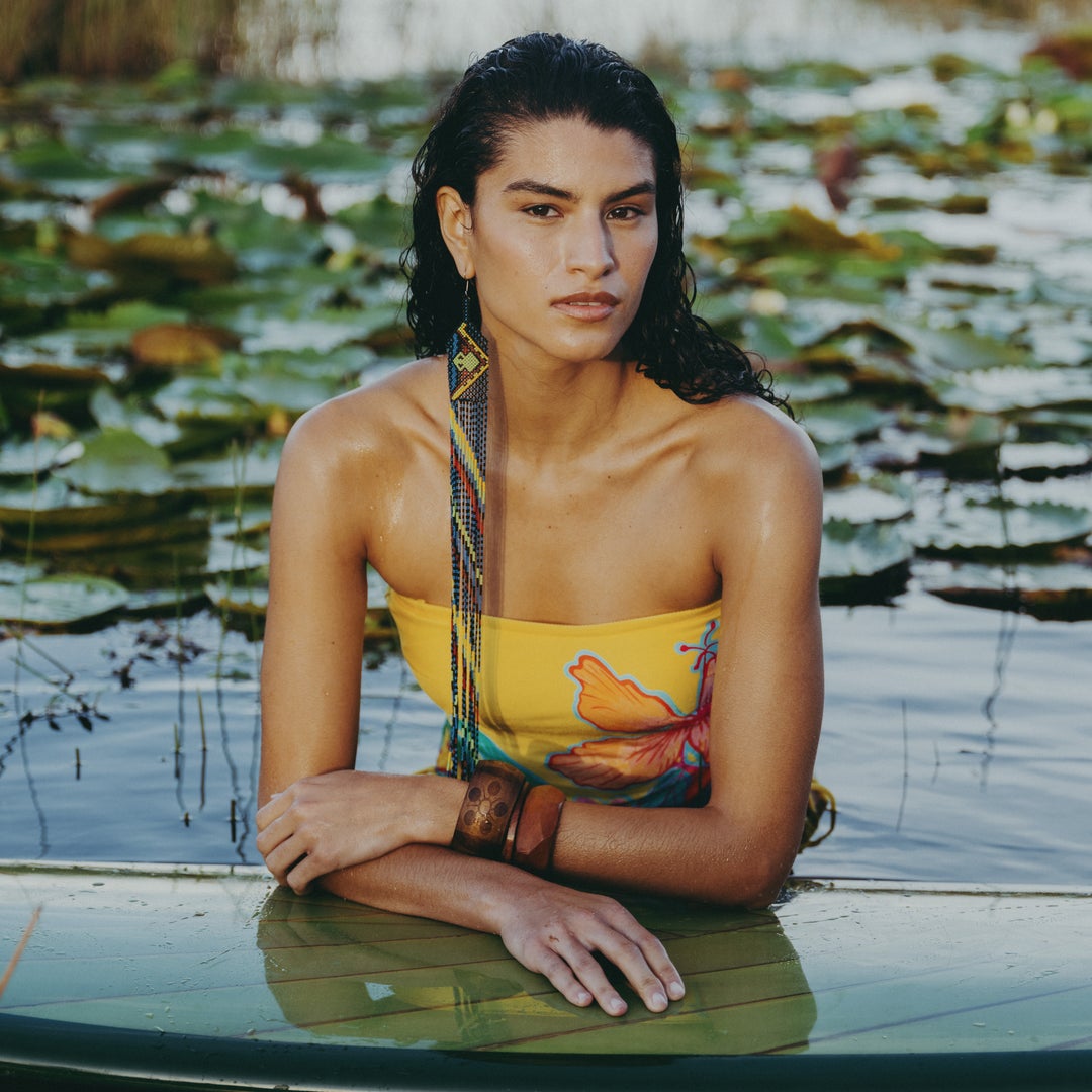 Farm Rio Bliss Bandeau One Piece Swimsuit – Rip Curl