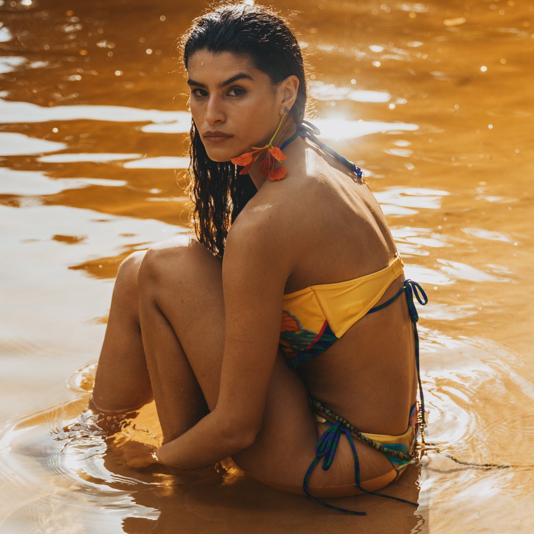 Farm Rio Bliss Revo Tie Side Skimpy Coverage Bikini Bottom – Rip Curl