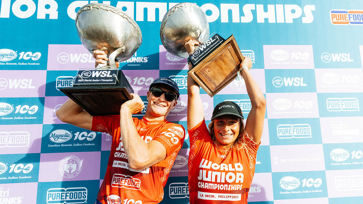 Isla and Dane with their trophies