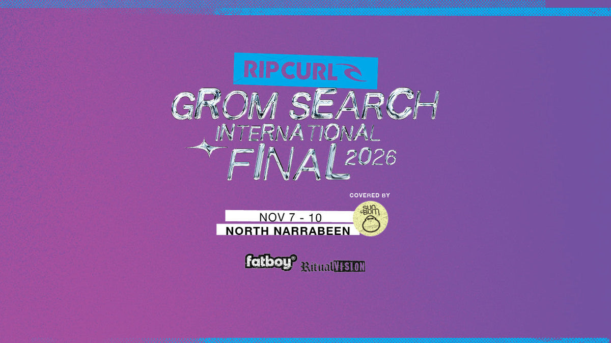 Australia to Host 2026 RIP CURL GROMSEARCH INTERNATIONAL FINAL COVERED BY SUN BUM