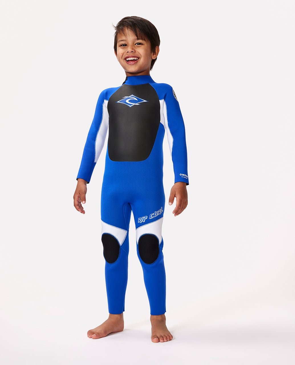 Groms Omega 4/3 Back Zip Fullsuit Wetsuit – Rip Curl