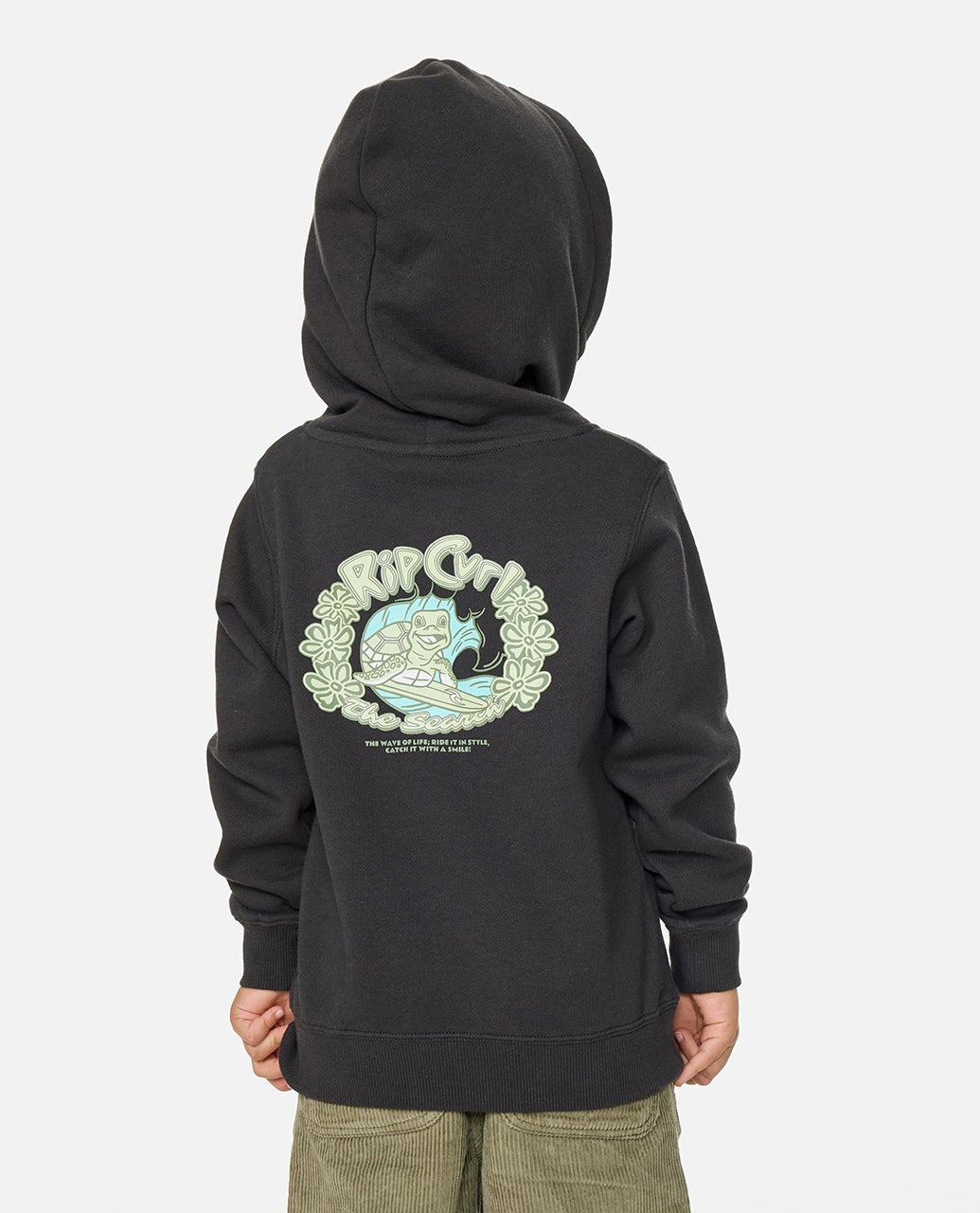 Ride The Wave Art Hood - Kids – Rip Curl