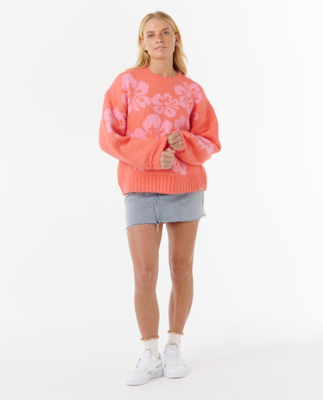 Hibiscus Heat Jacquard Crew – Rip Curl