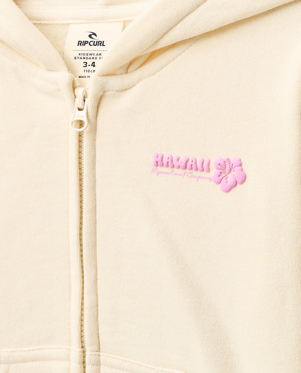 Hibiscus Heat Hawaii Zip Through - Kids – Rip Curl