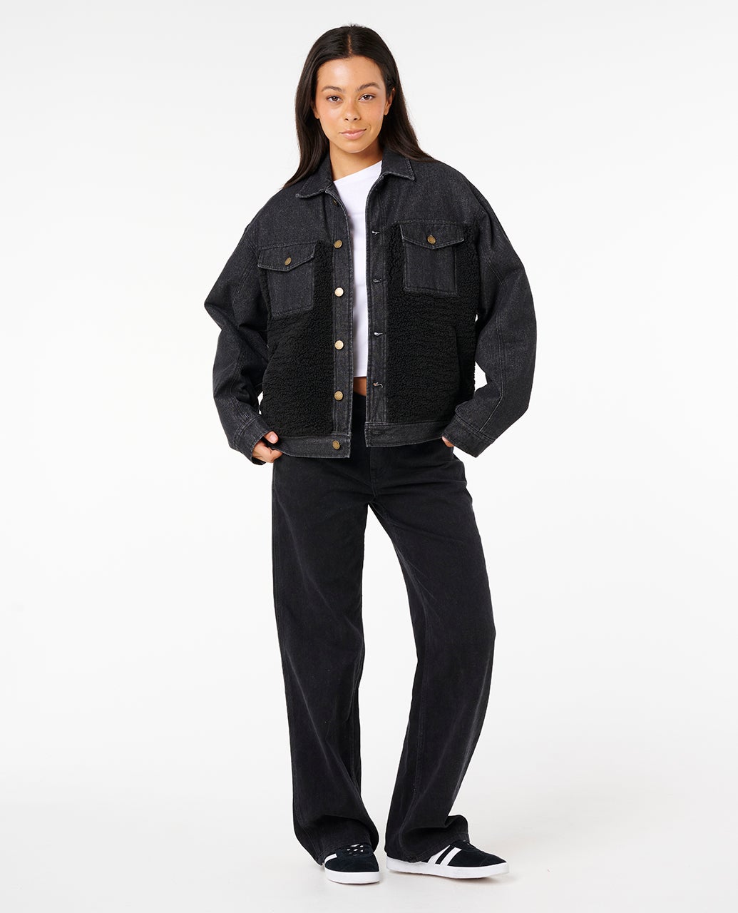 Cruisin' Sherpa Denim Jacket – Rip Curl