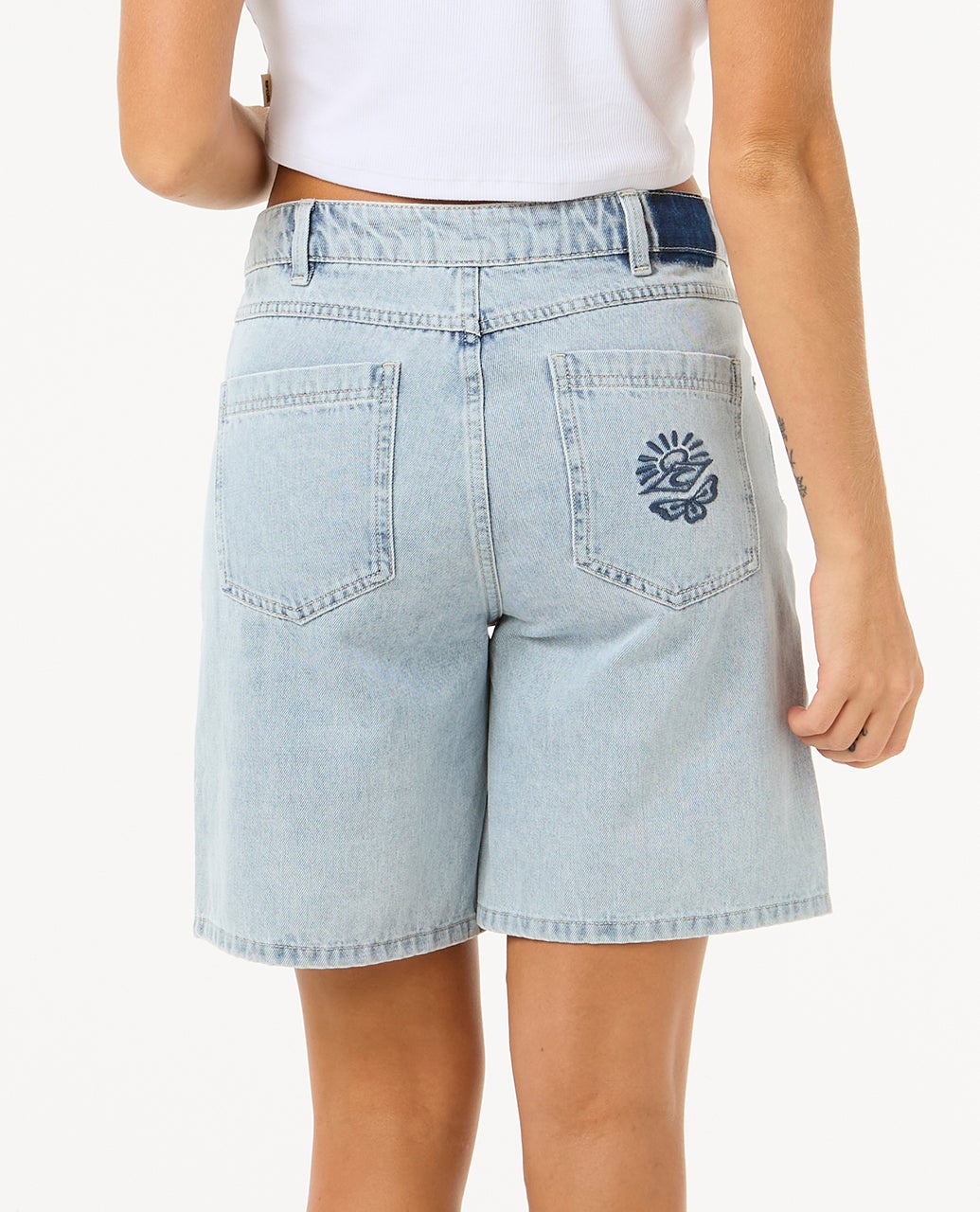 Las Dalias Relaxed Denim Short – Rip Curl