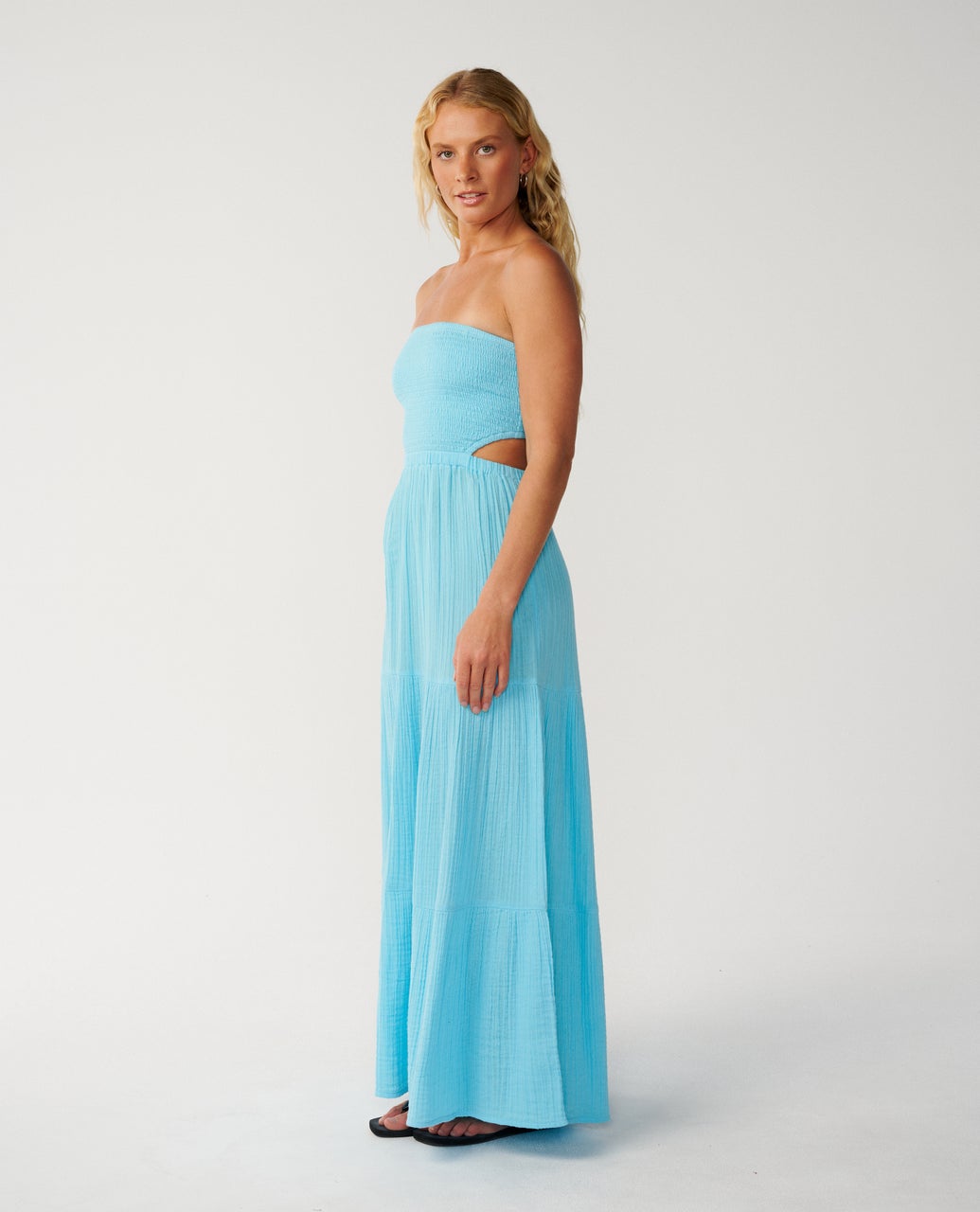 Rip Curl Premium Surf Maxi Dress in Sky Blue, available in size S for Female, Adult