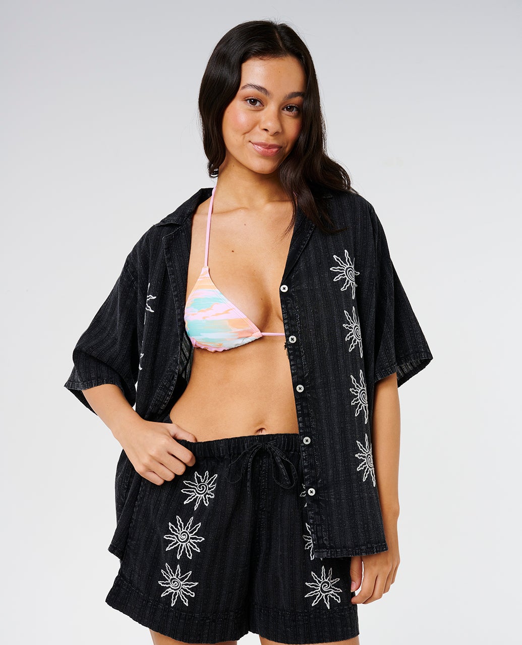 Her lip to Twinkle Wool Boucle Shorts 新品 Topanga Embroidered Short – Rip Curl
