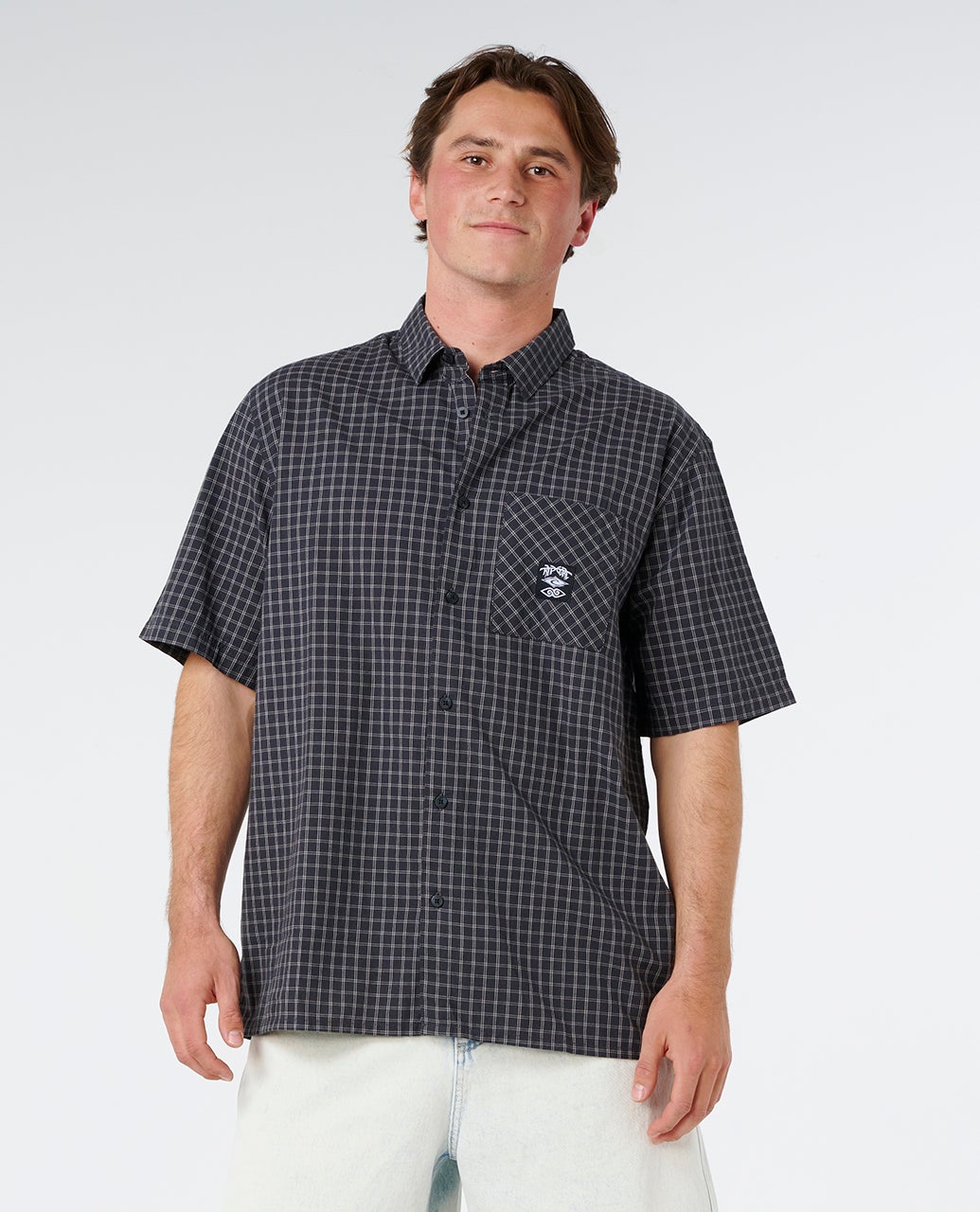 Liquid Trips Check Short Sleeve Shirt – Rip Curl