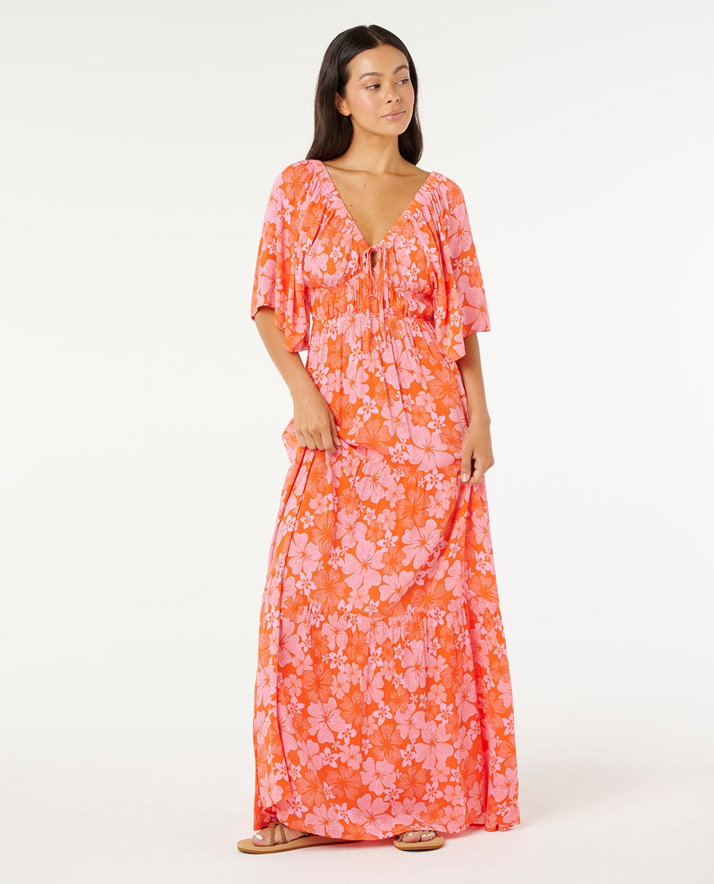 Rip Curl Aloha State Womens Maxi Dress - Red
