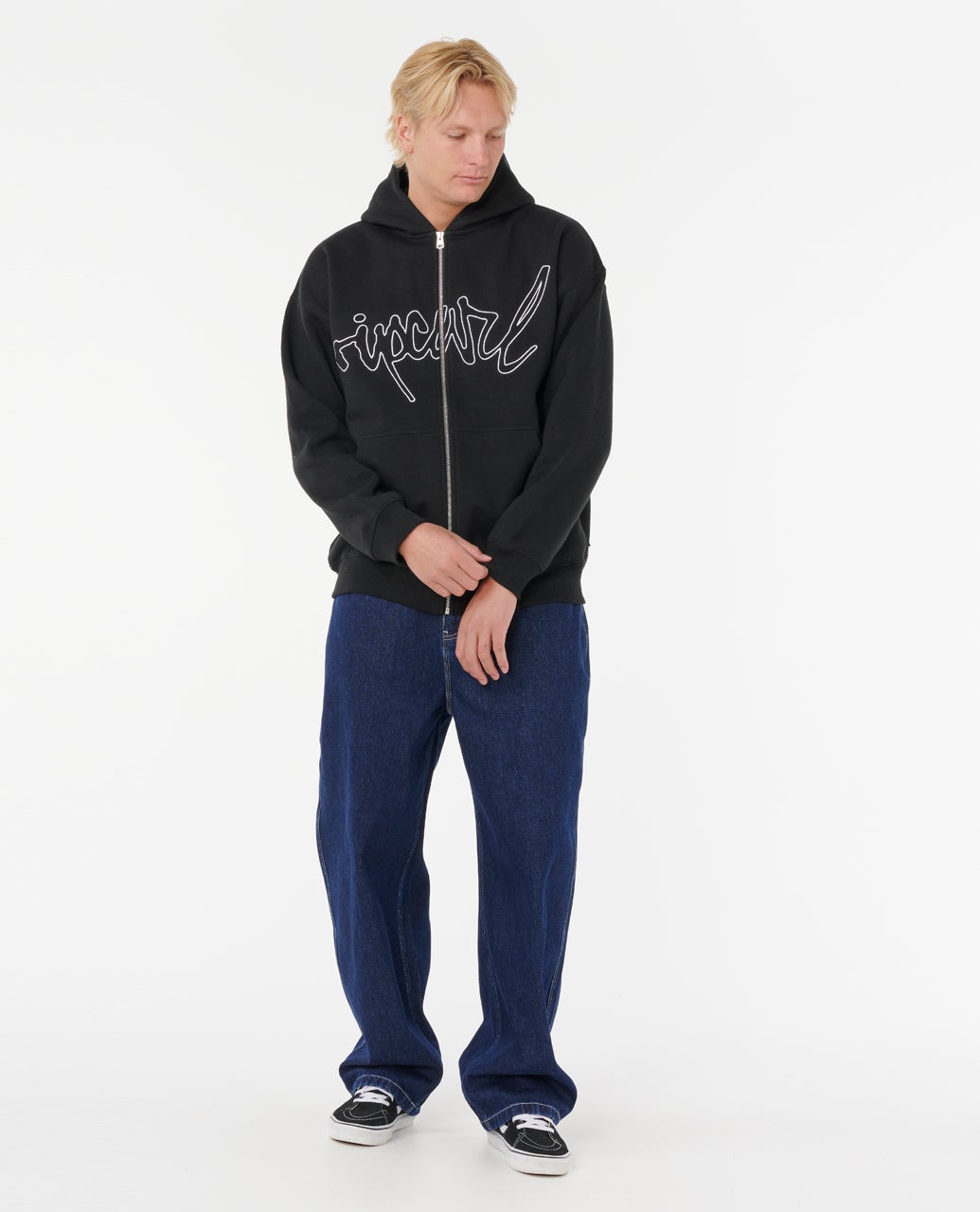 Medina Script Zip Through Hood – Rip Curl