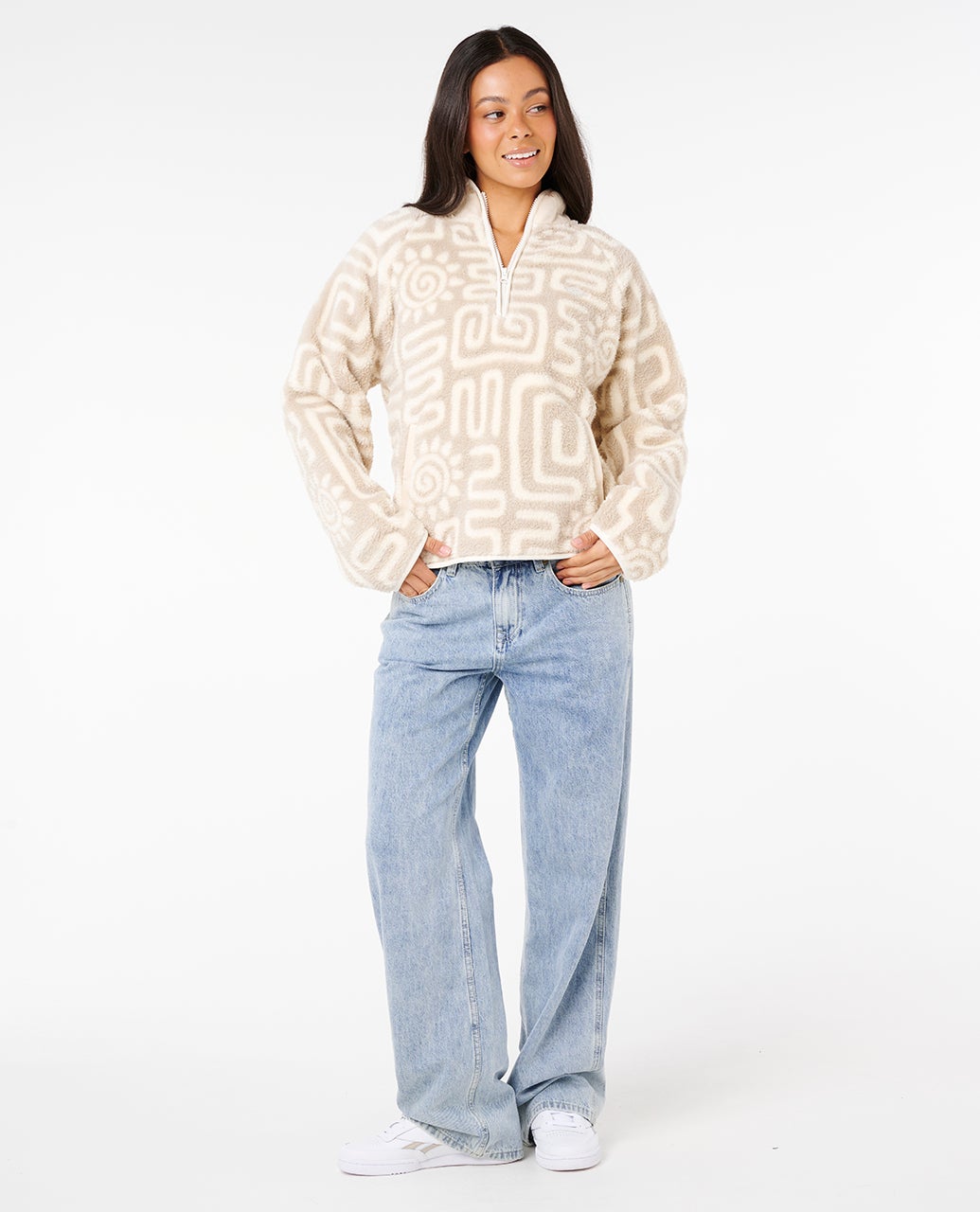 Sunset Luau 1/4 Zip Polar Fleece – Rip Curl