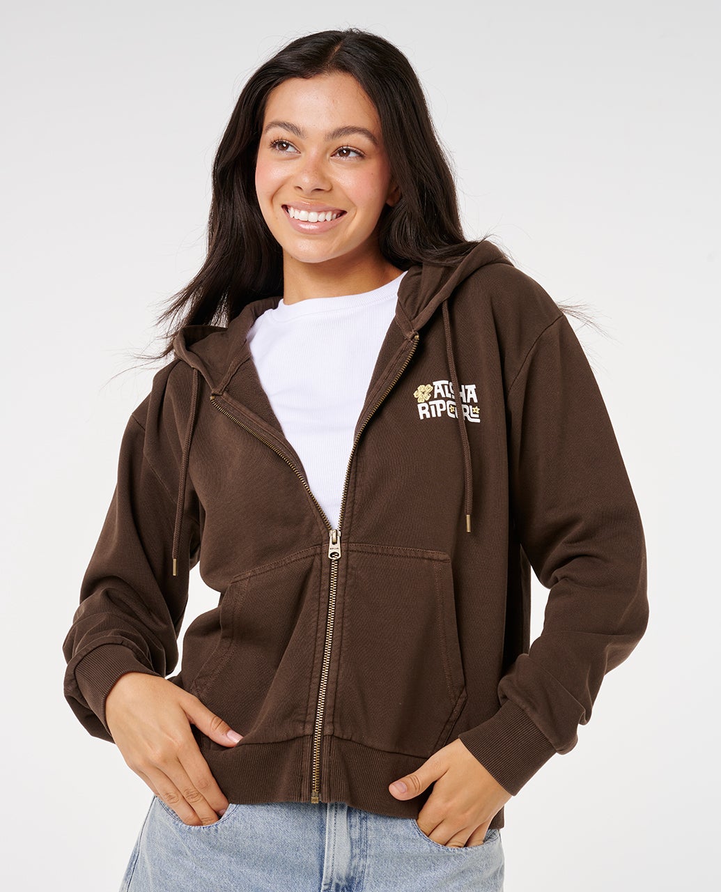 RIP CURL Aloha Hotel - Berretto Da Trucker Unisex Beige - Visiera Curva E Retro In Rete - Taglia Unica - 3