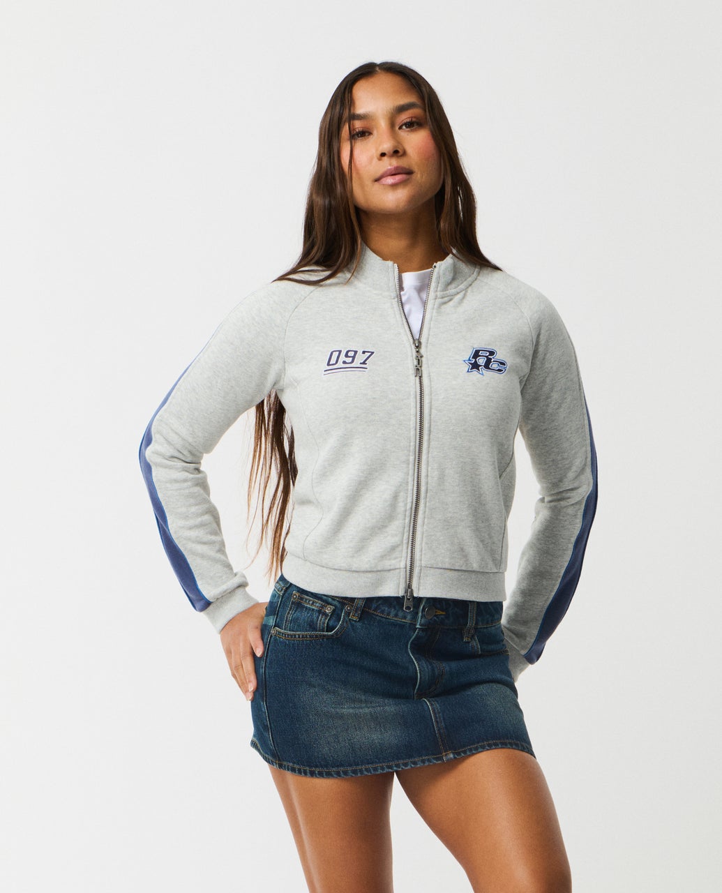 Archive Script Fitted Zip Through – Rip Curl