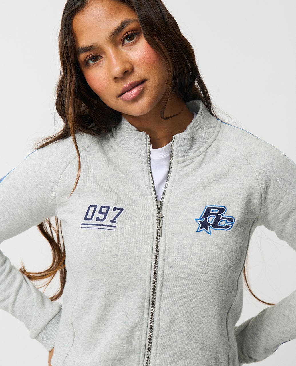 Archive Script Fitted Zip Through – Rip Curl