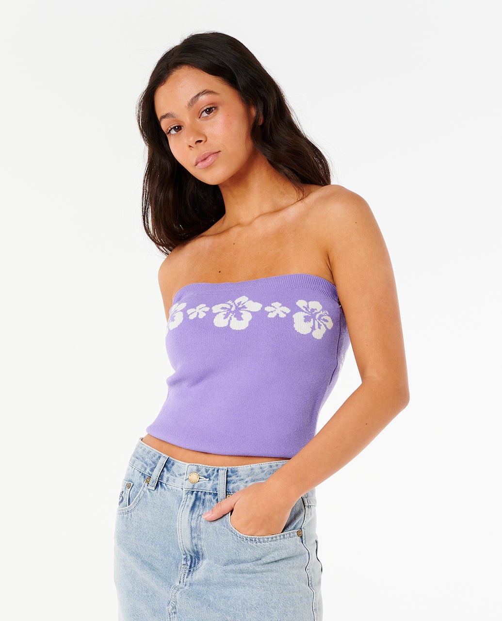 トップス nori1331 Cala Nights Hibiscus Bandeau – Rip Curl