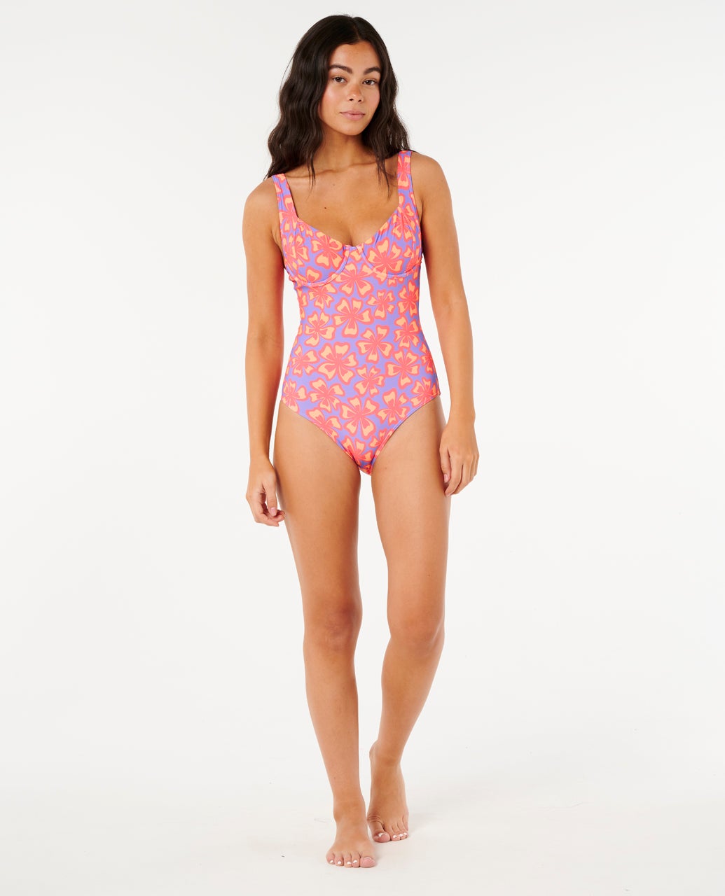 Neon Isles D-DD Good Coverage One Piece – Rip Curl