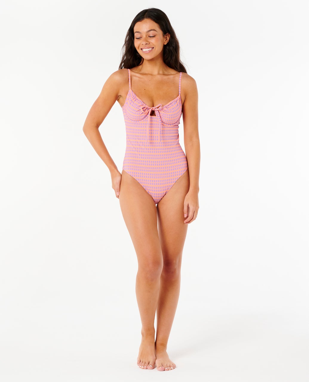 Isles Plaid Good Coverage One Piece – Rip Curl