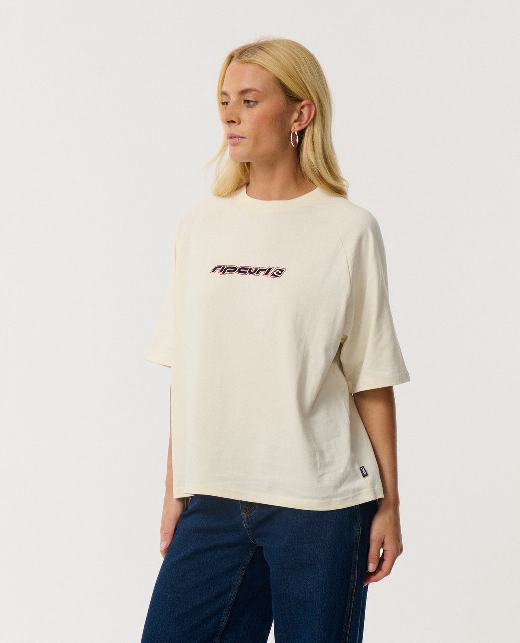Sunset Beach Raglan Boxy Tee – Rip Curl