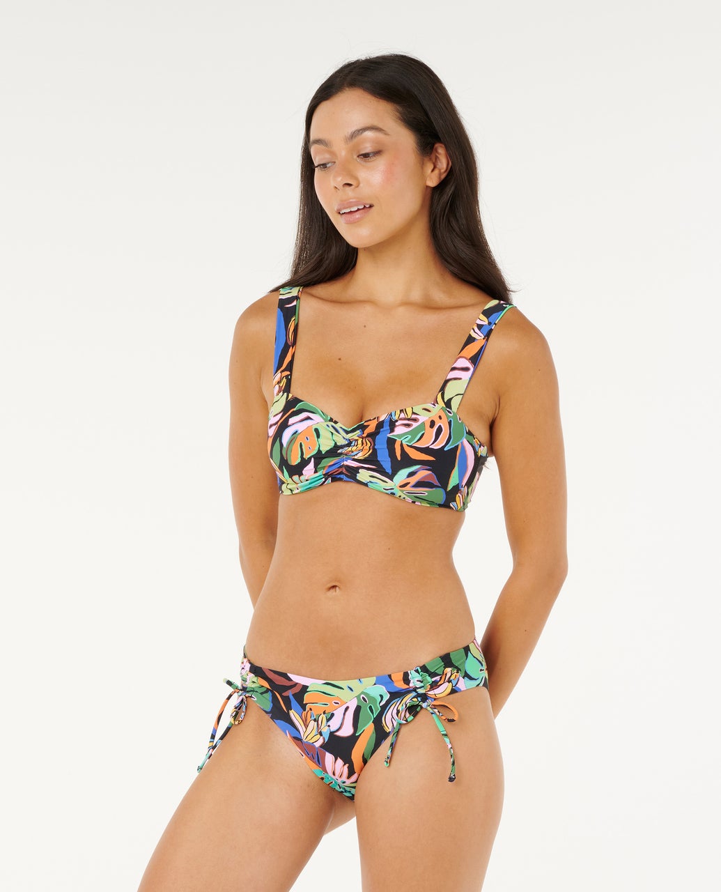 Sunset Luau Full Coverage Bikini Bottom – Rip Curl