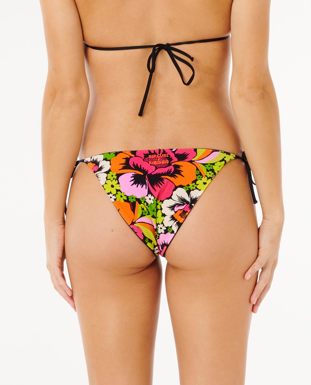 Farm Rio Carioca Reversible Tie Side Cheeky Coverage Bikini Bottom