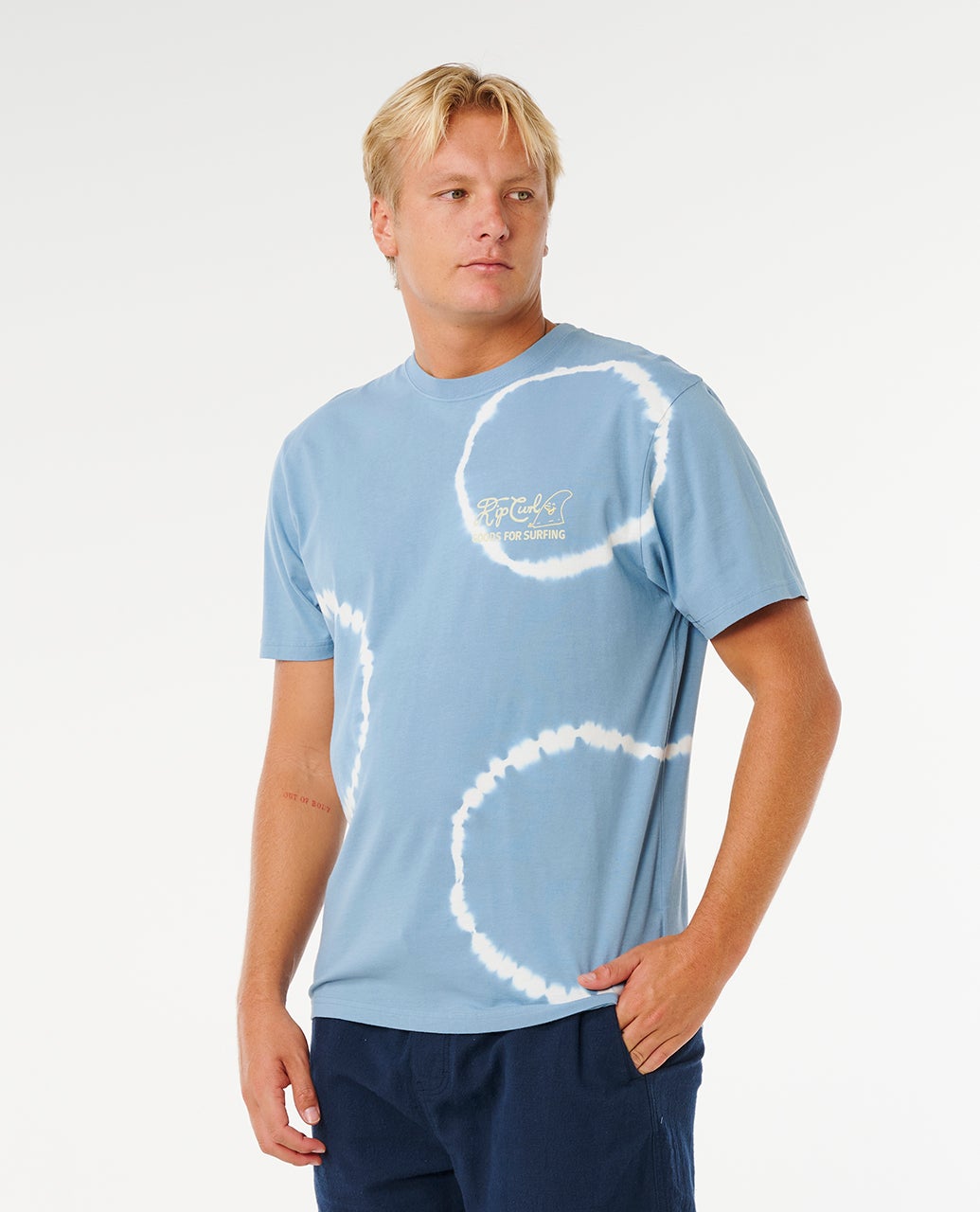 Pacific Rinse Fin Relaxed Tee – Rip Curl