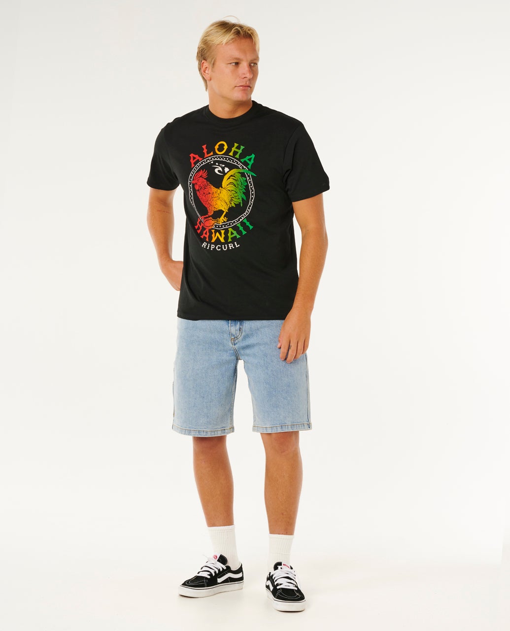 Aloha Hawaii Rooster Relaxed Tee – Rip Curl