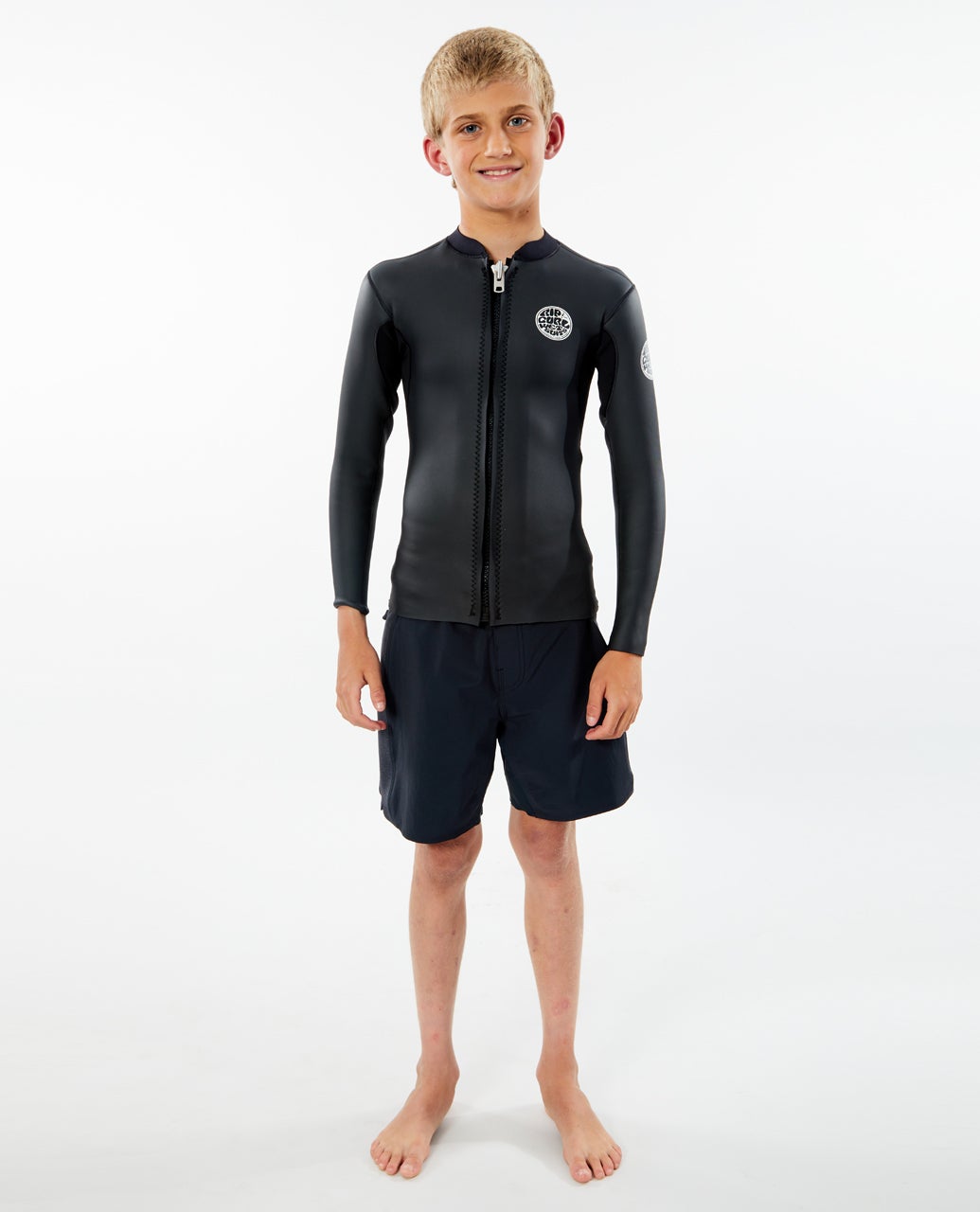 Dawn Patrol Long Sleeve Front Zip Jacket - Kids – Rip Curl